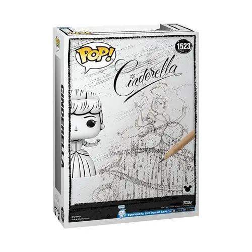 Funko Pop! #1523 Disney Sketched Cinderella Cover Art Figure with Case - ToyShnip
