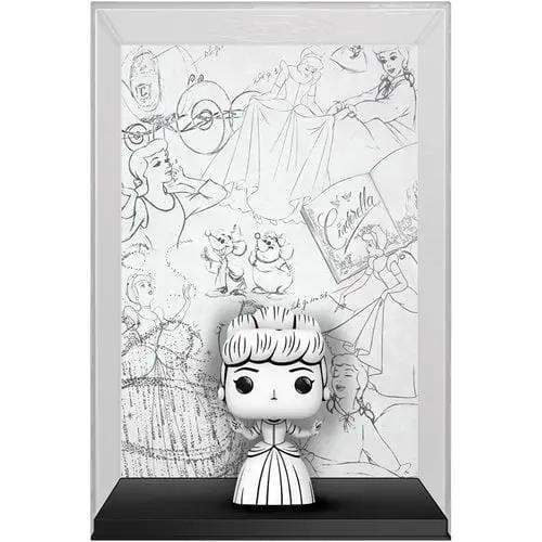 Funko Pop! #1523 Disney Sketched Cinderella Cover Art Figure with Case - ToyShnip