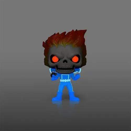Funko Pop! 1559 Marvel Strange Tales Ghost Rider Glow-in-the-Dark Vinyl Figure - Entertainment Earth Exclusive - ToyShnip