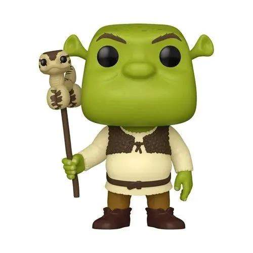 Funko Pop! 1594 Movies - Shrek 30th Anniversary Shrek with Snake Balloon Vinyl Figure - ToyShnip