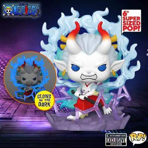 Funko Pop! 1596 - One Piece Yamato Glow-in-the-Dark Deluxe Vinyl Figure - Entertainment Earth Exclusive - ToyShnip