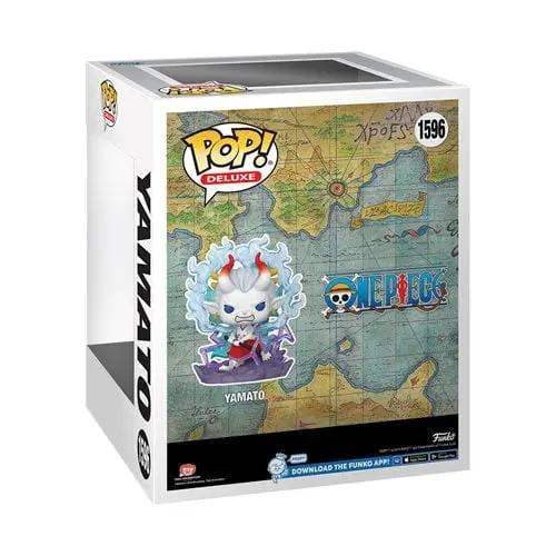 Funko Pop! 1596 - One Piece Yamato Glow-in-the-Dark Deluxe Vinyl Figure - Entertainment Earth Exclusive - ToyShnip