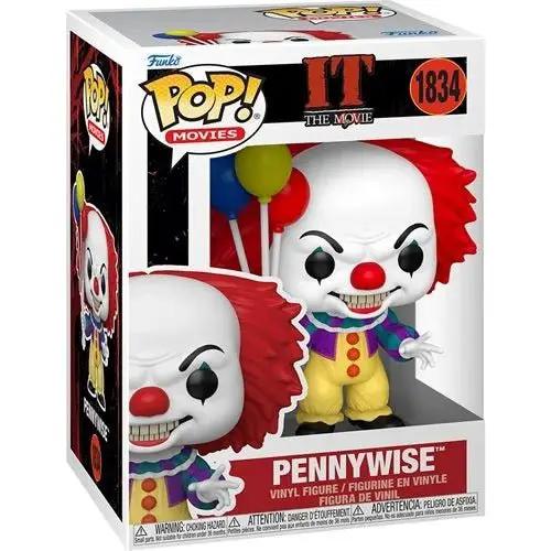 Funko Pop! 1834 Movies - IT The Movie (1990) Pennywise Vinyl Figure - ToyShnip