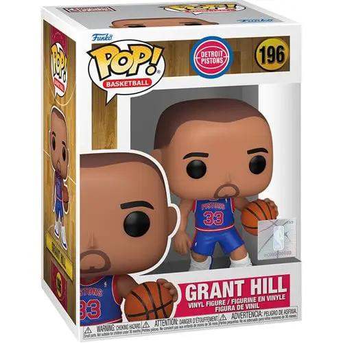 Funko Pop! 196 - Detroit Pistons - Grant Hill Rookie Season Vinyl Figure - ToyShnip