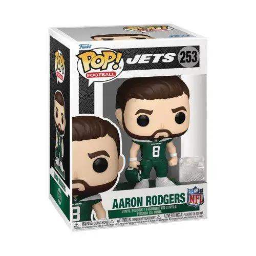 Funko Pop! 253 - NFL - Jets Aaron Rodgers Vinyl Figure - ToyShnip