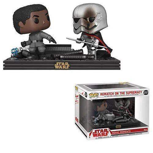 Star Wars Funko Pop Movie Moment Finn Vs Phasma Rematch - ToylandEU