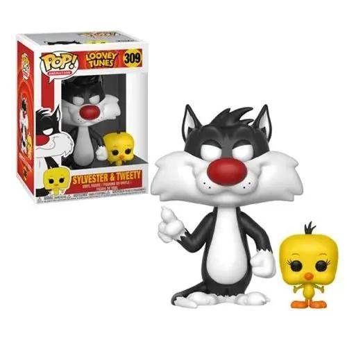 Funko Pop! 309 Animation - Looney Tunes - Sylvester & Tweety Vinyl Figure - ToyShnip