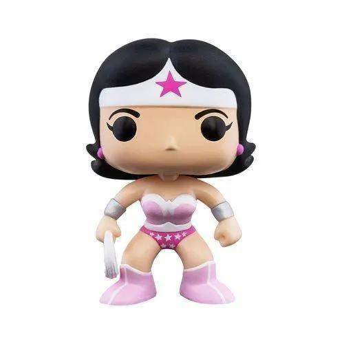 Funko Pop Wonder Woman Breast Cancer Awareness Vinyl Figure - ToylandEU