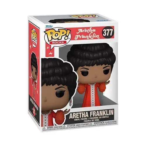 Funko Pop! 377 Rocks - Aretha Franklin (Andy Williams Show) Vinyl Figure - ToyShnip