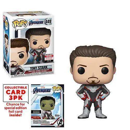 Funko Pop Tony Stark Endgame Marvel Collector Cards Exclusive - ToylandEU