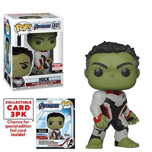 Funko Pop Hulk Endgame Figure With Collector Cards Exclusive - ToylandEU