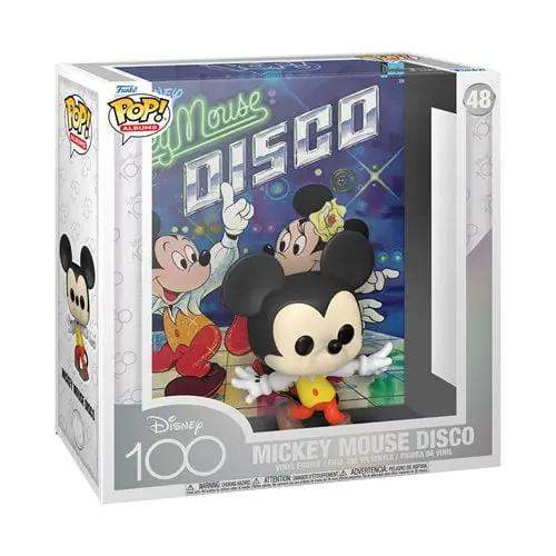Funko Pop! #48 Disney 100 Mickey Mouse Disco Album Figure with Case - ToyShnip