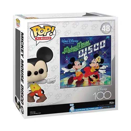 Funko Pop! #48 Disney 100 Mickey Mouse Disco Album Figure with Case - ToyShnip