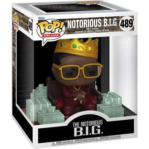 Funko Pop! #489 - Notorious B.I.G. Deluxe Vinyl Figure - ToyShnip