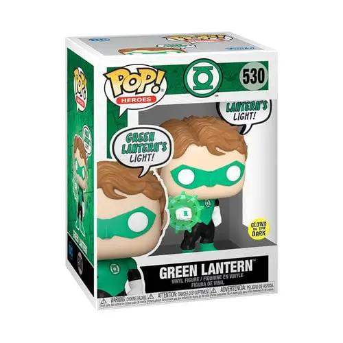 Funko Pop! 530 DC Comics Green Lantern Glow-in-the-Dark Vinyl Figure - ToyShnip
