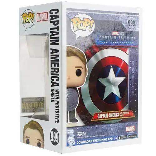 Captain America Funko Pop Prototype Shield Entertainment Earth Exclusive - ToylandEU