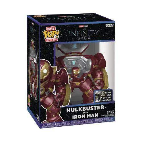 Funko Pop! Bitty Bot Marvel Hulkbuster with Iron Man Vinyl Figure - ToyShnip