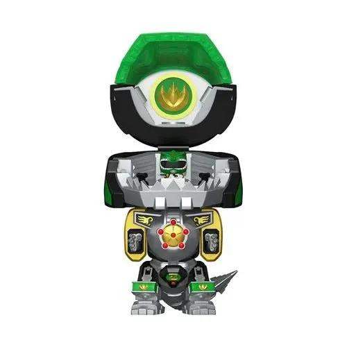 Funko Pop! Bitty Bot Power Rangers Dragonzord with Green Ranger Vinyl Figure - ToyShnip
