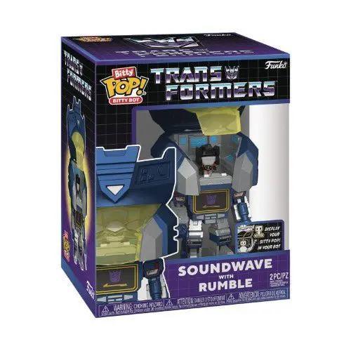  Funko Pop Bitty Bot Soundwave Vinyl Figure With Case -  ToylandEU™