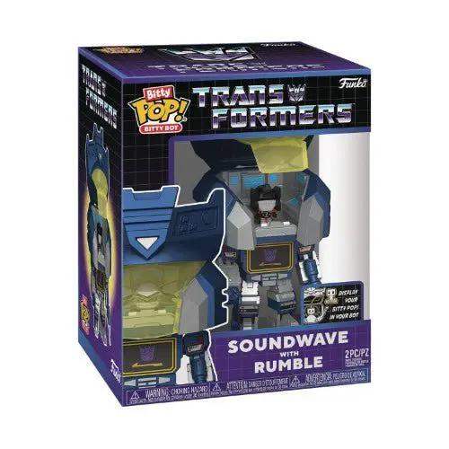  Funko Pop Bitty Bot Soundwave Vinyl Figure With Case -  ToylandEU™