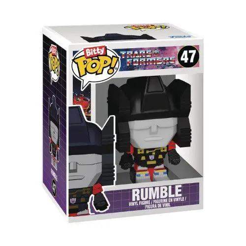 Funko Pop! Bitty Bot Transformers Soundwave with Rumble Vinyl Figure - ToyShnip