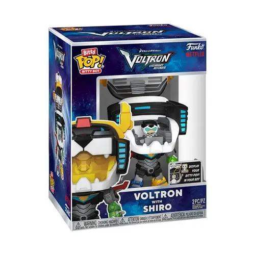 Funko Pop! Bitty Bot Voltron: Legendary Defender Voltron with Shiro Vinyl Figure - ToyShnip