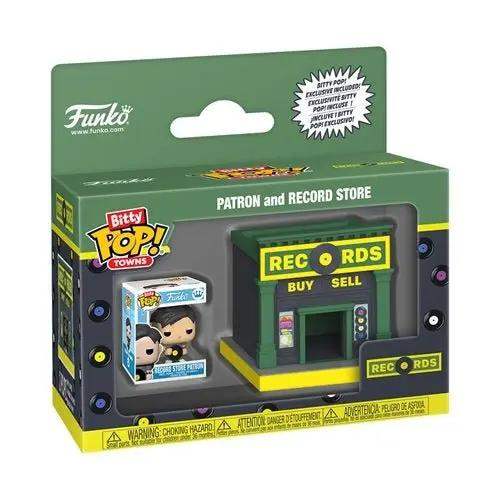 Funko Pop! Bitty Town - Bitty City Record Store & Patron - ToyShnip