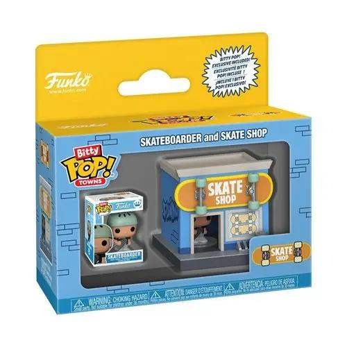 Funko Pop! Bitty Town - Bitty City Skate Shop & Skateboarder - ToyShnip