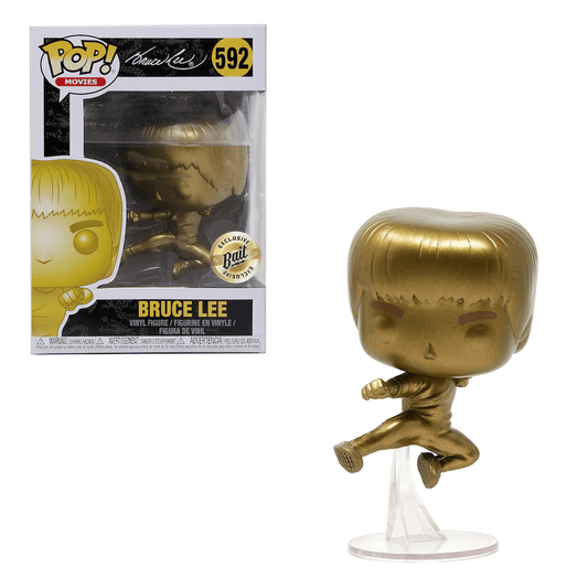 Funko Pop Bruce Lee|Gold Flying Man|Toylandeu™