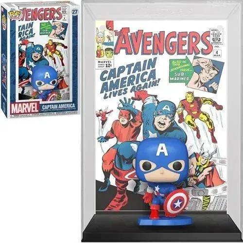  Funko Pop Captain America Avengers Comic Cover Case -  ToylandEU™