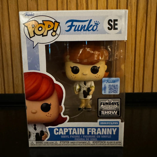 Funko Pop Captain Franny Limited Edition LE2500 Figure - ToylandEU