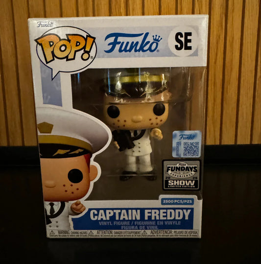 Funko Pop Captain Freddy LE2500 Fundays 2025 Exclusive - ToylandEU