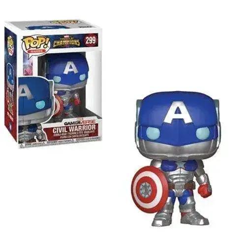  Funko Pop! 299 Pop Games Marvel Contest of Champions - Civil Warrior Vinyl Figure -  ToylandEU™