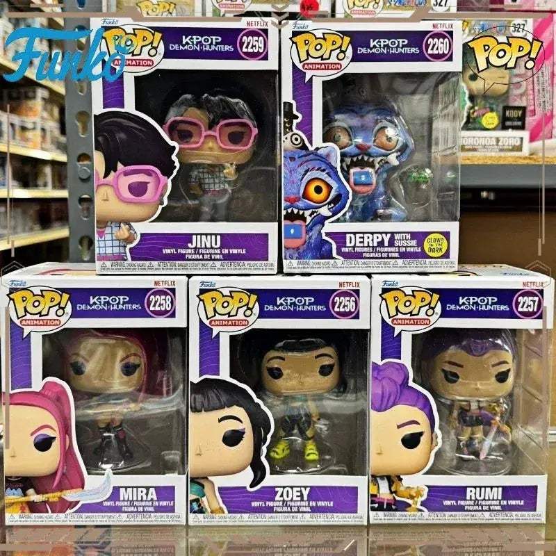Funko Pop Demon Hunters KPop Action Figure Collectible Set - ToylandEU