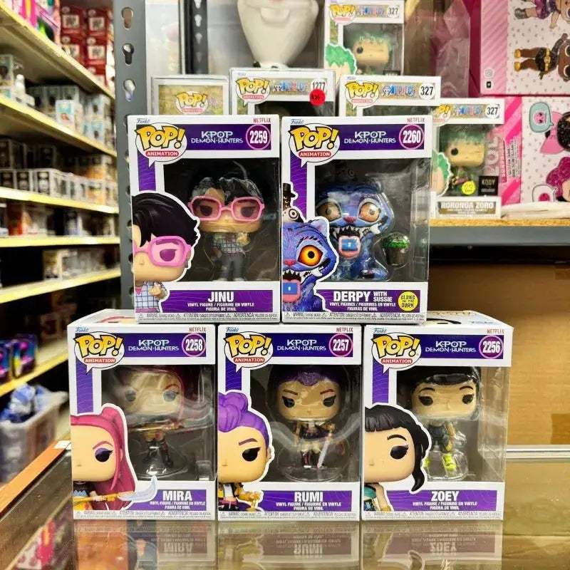 Funko Pop Demon Hunters KPop Action Figure Collectible Set - ToylandEU