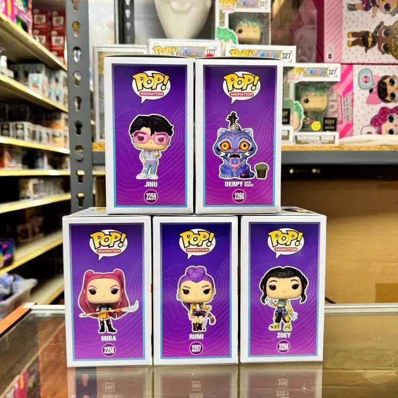 Funko Pop Demon Hunters KPop Action Figure Collectible Set - ToylandEU