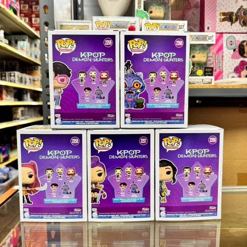 Funko Pop Demon Hunters KPop Action Figure Collectible Set - ToylandEU