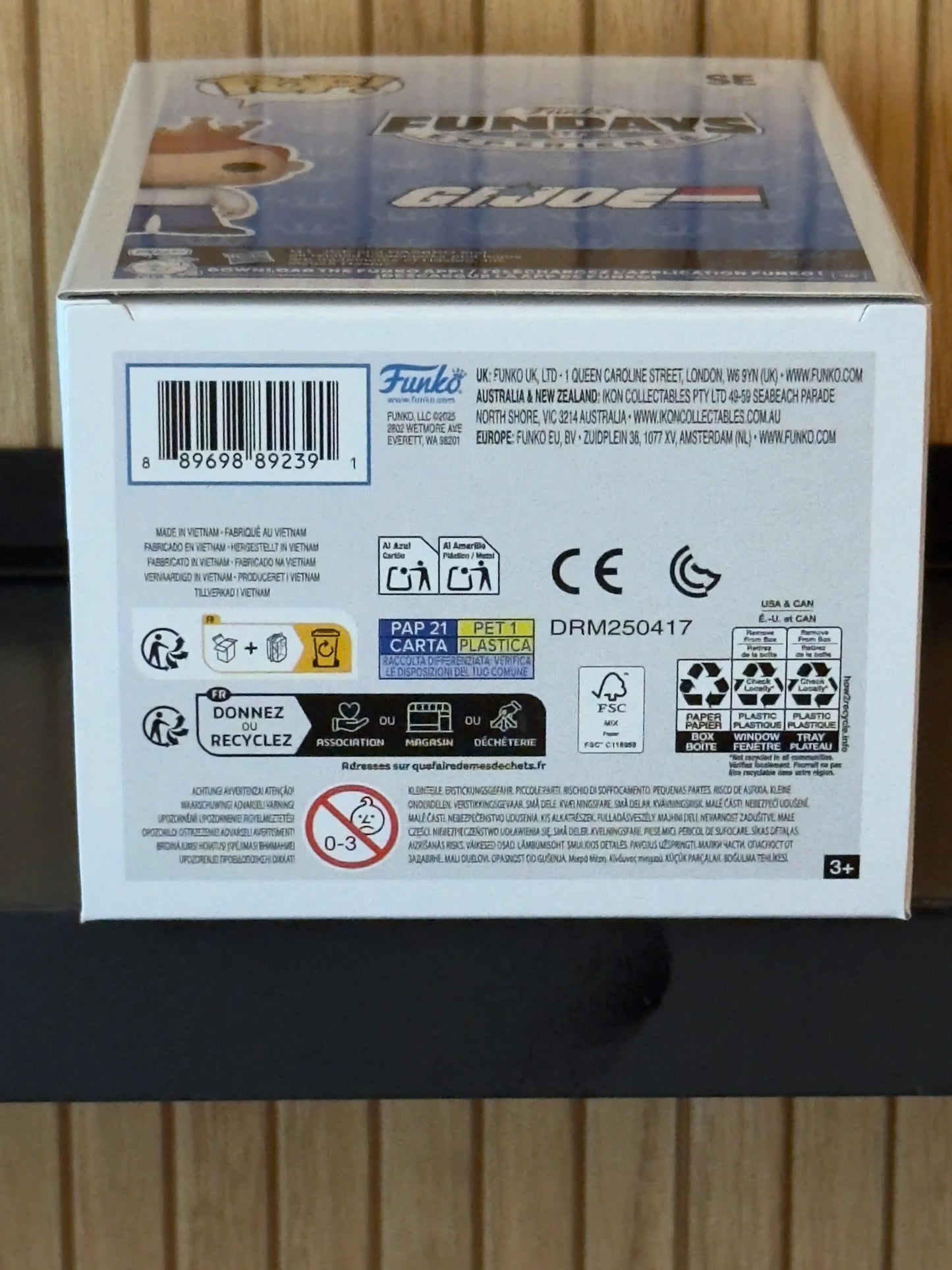 Funko Pop Freddy Funko As Shipwreck G.I. Joe LE2500 Exclusive - ToylandEU