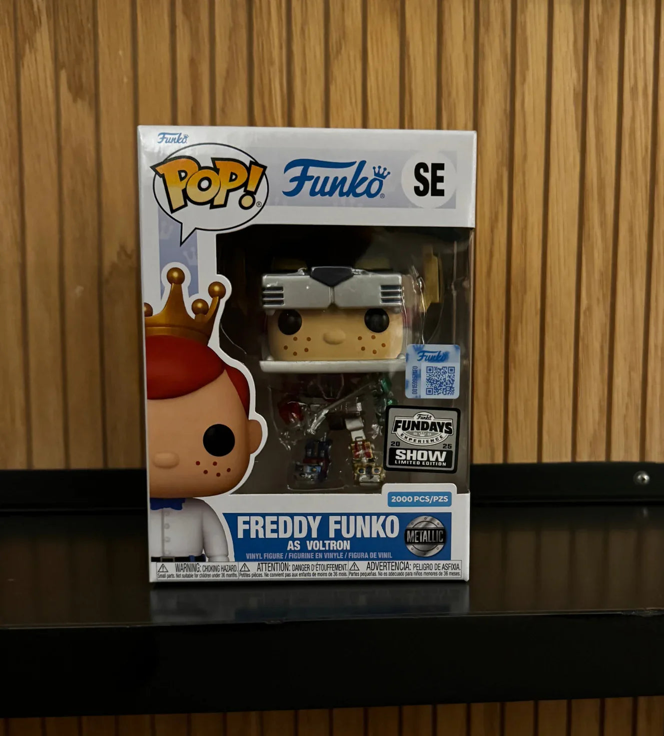 Funko Pop Freddy Funko As Voltron Metallic LE2000 Limited Edition - ToylandEU