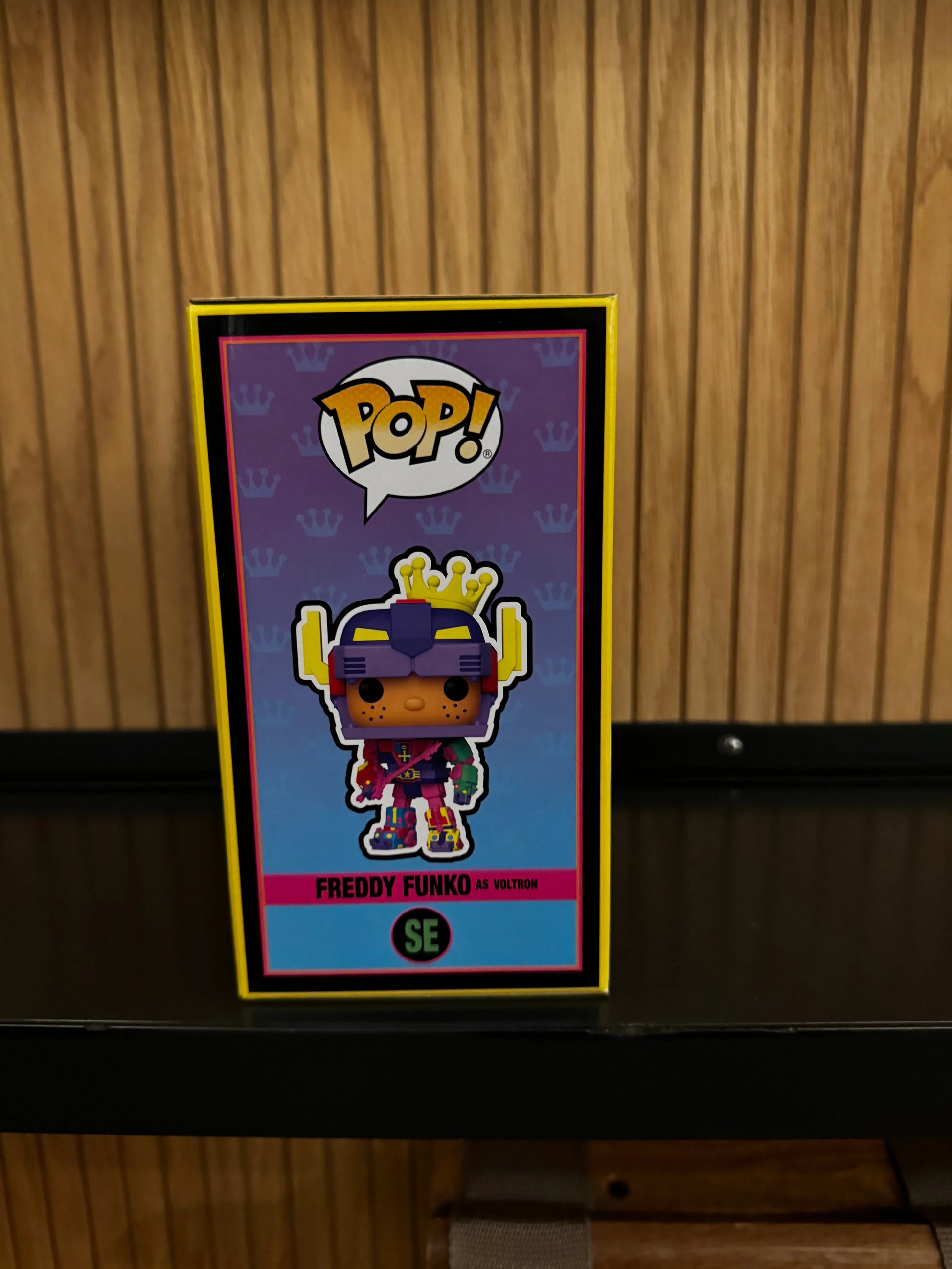 Funko Pop Freddy Funko as Voltron Blacklight Limited Edition - ToylandEU