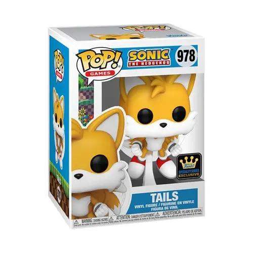 Funko Pop! Games 978 - Sonic the Hedgehog - Tails Flying Vinyl Figure - Specialty Series - ToyShnip