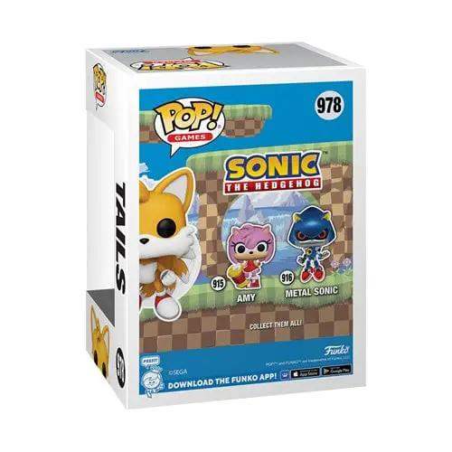 Funko Pop! Games 978 - Sonic the Hedgehog - Tails Flying Vinyl Figure - Specialty Series - ToyShnip