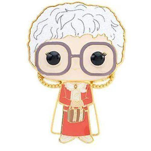 Funko Pop Pins Golden Girls Large Enamel Pin Crown Stand - ToylandEU