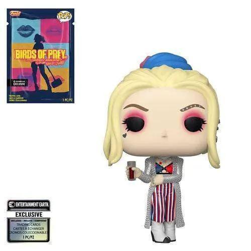  Funko Pop! Heroes 303 Birds of Prey Harley Quinn Black Mask Club w/ Collectible Card - EE Exclusive -  ToylandEU™