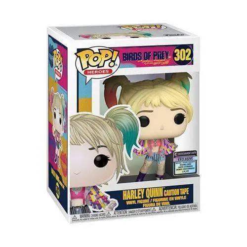 Harley Quinn Funko Pop Caution Tape Collectible Card Exclusive - ToylandEU
