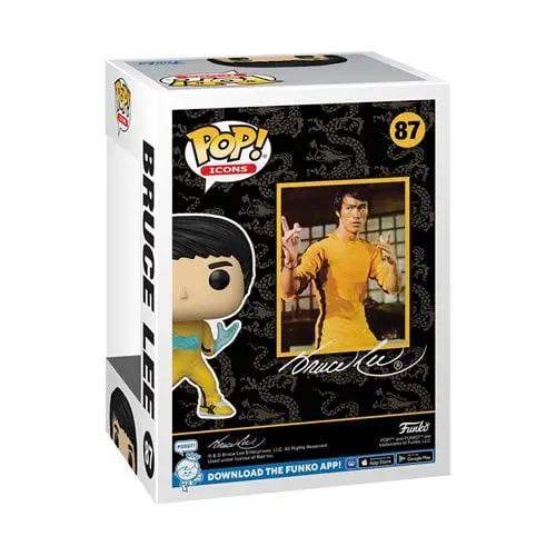Funko Pop! Icons #87 - Bruce Lee Vinyl Figure - ToyShnip