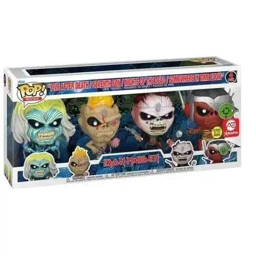 Funko Pop Iron Maiden Eddie Glow in the Dark Exclusive - ToylandEU