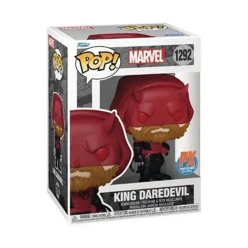  Funko Pop! 1292 - Marvel King Daredevil Bobblehead Figure - Previews Exclusive -  ToylandEU™