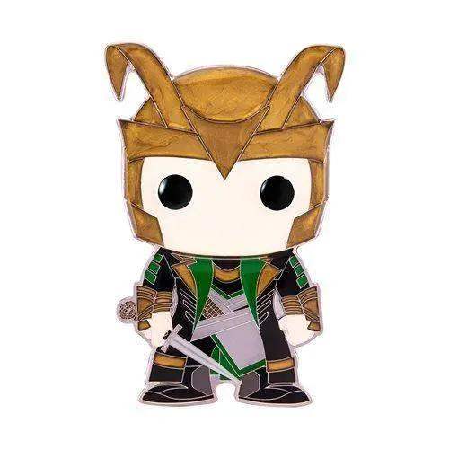 Marvel Funko Pop Enamel Pins With Crown Stand For Collectors - ToylandEU