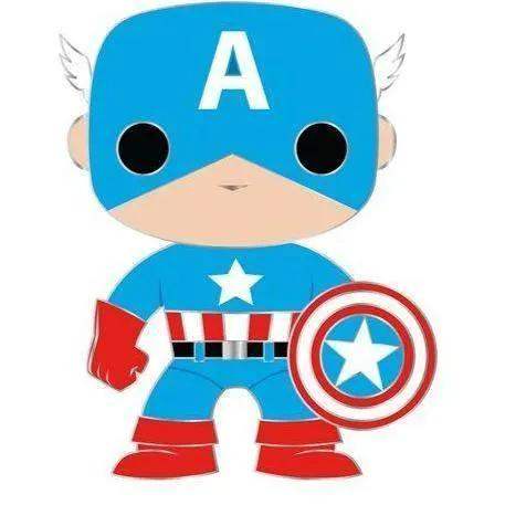 Marvel Funko Pop Enamel Pins With Crown Stand For Collectors - ToylandEU